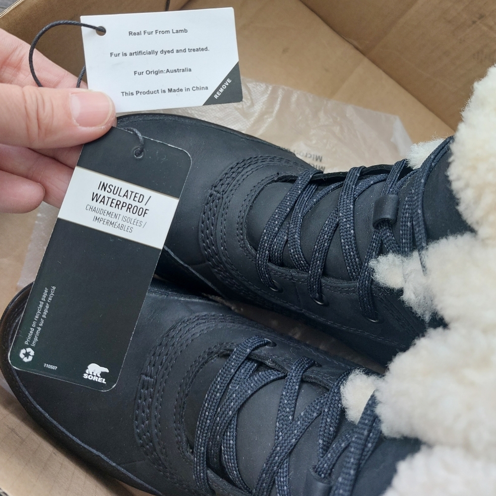Size 7.5 Sorel Tivoli Winter Boots Runs Small!! Fits Like 6.5-7 - Picture 11 of 16